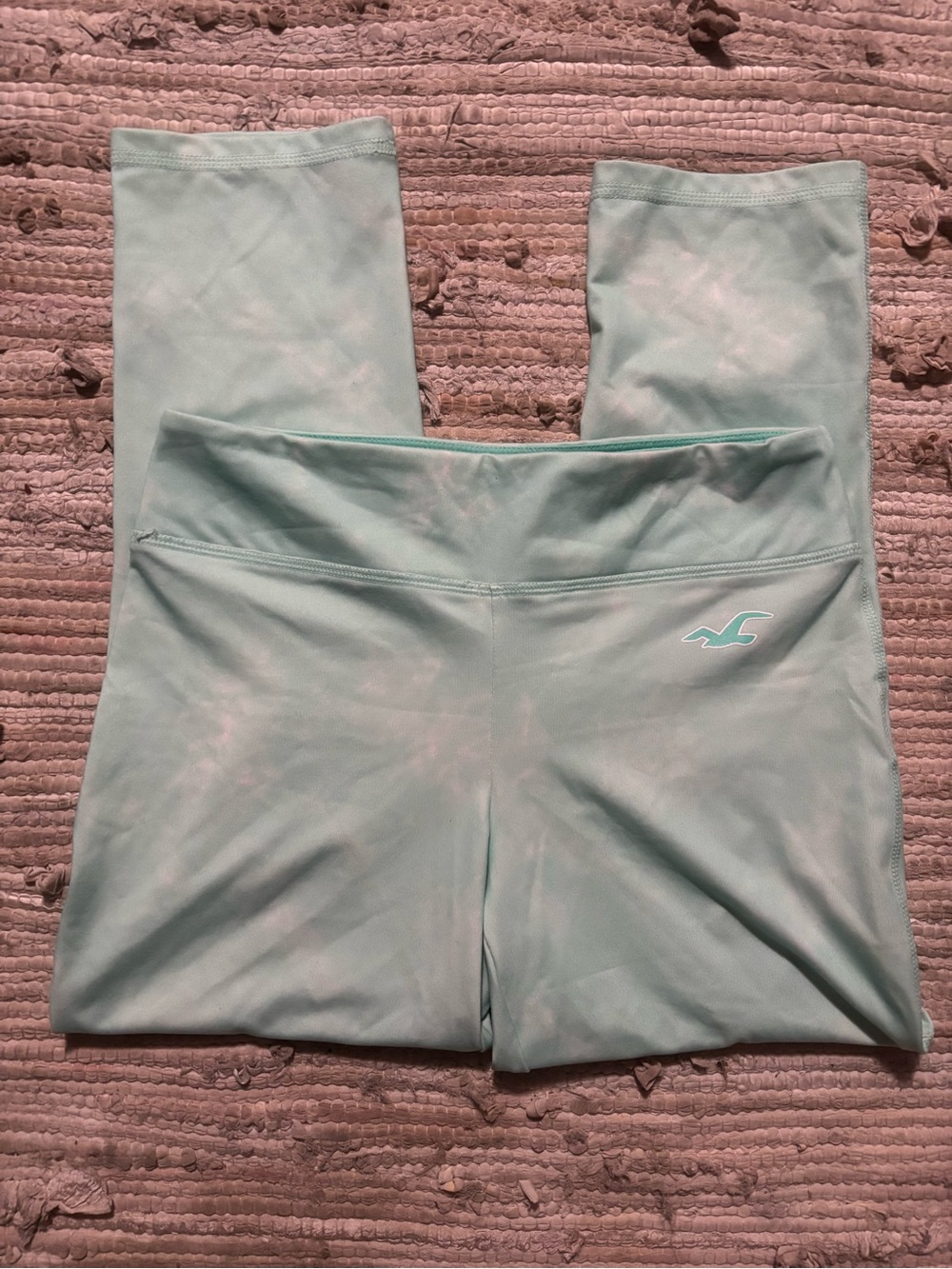Hollister Mint Green High-Rise Leggings